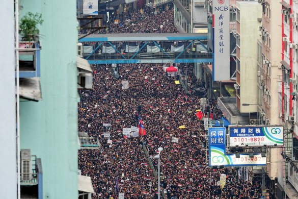 Митинг против закона об экстрадиции, Гонконг, 16 июня 2019 года / Фото:<a href="https://www.flickr.com/photos/etanliam/48145572166/" target="_blank">Etan Liam</a>, CC BY-ND 2.0 Митинг против закона об экстрадиции, Гонконг, 16 июня 2019 года / Фото:<a href="https://www.flickr.com/photos/etanliam/48145572166/" target="_blank">Etan Liam</a>, CC BY-ND 2.0