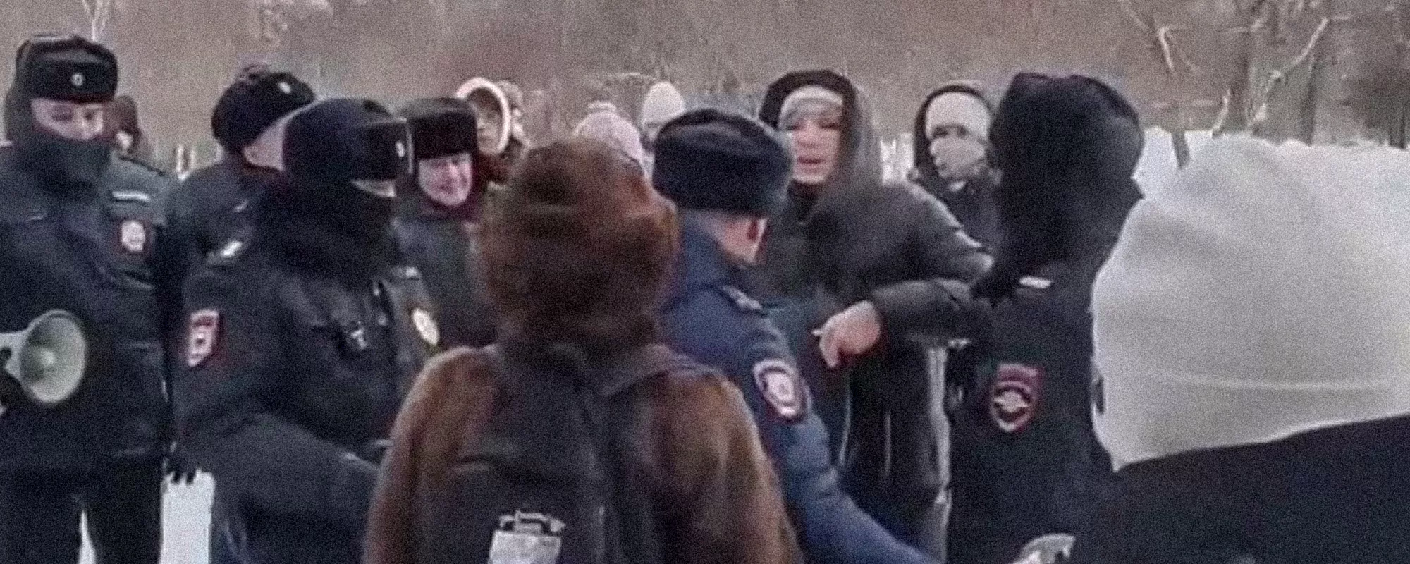 Убийство Навального. Списки задержаний 17.02.2024 г.