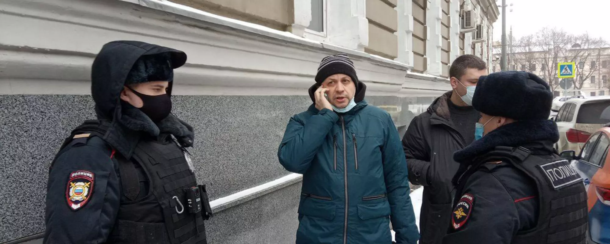Давление на журналистов перед протестами 31 января