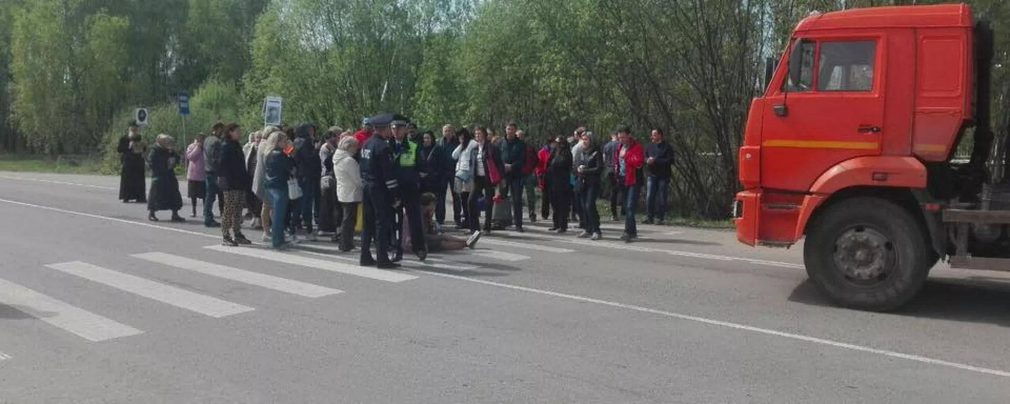 В Коломне задержали участников протеста против мусорного полигона