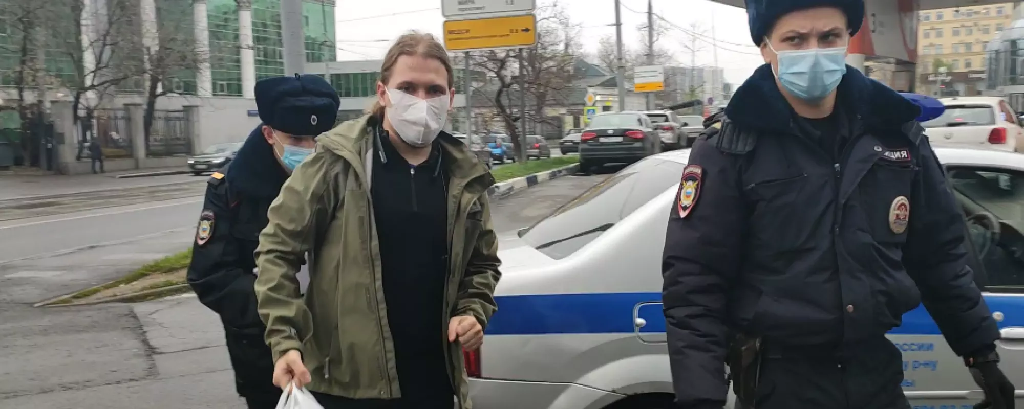 В Москве журналисту газеты «За права человека» назначили 8 суток ареста