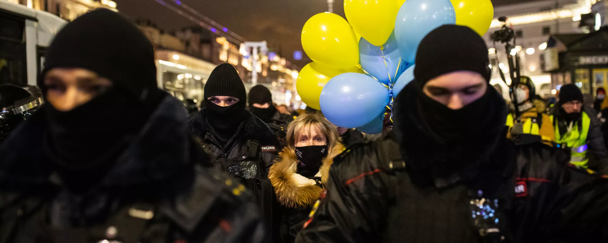 Списки задержанных в связи с акциями против войны с Украиной 5 марта 2022 года