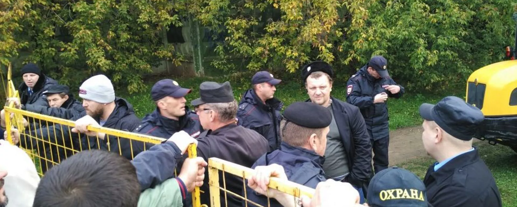 На противника строительства стадиона на Лодочной улице напали неизвестные