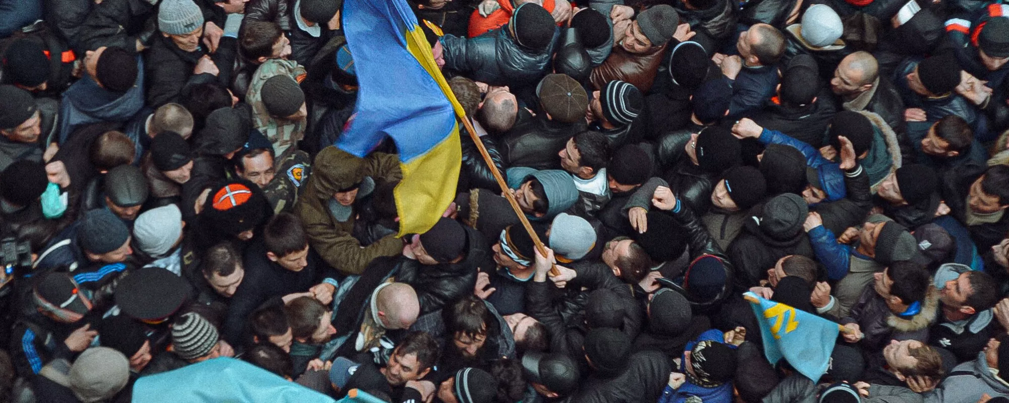 The strangling of Crimea