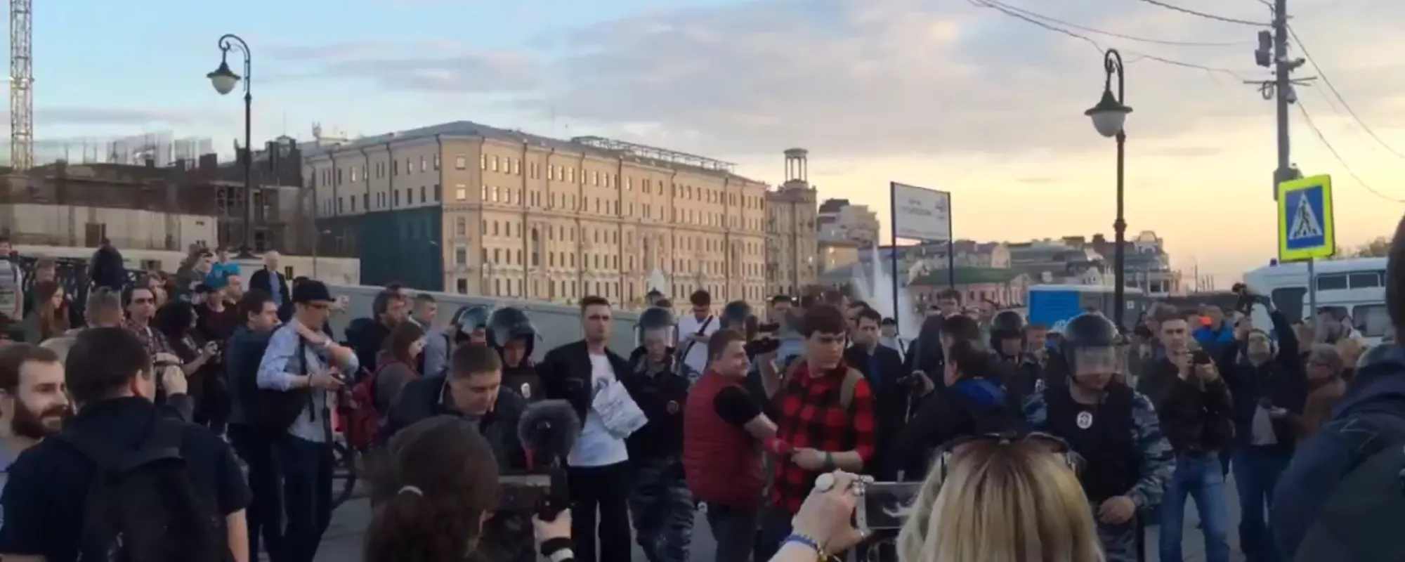 Задержания на Болотной площади в четвертую годовщину событий 6 мая