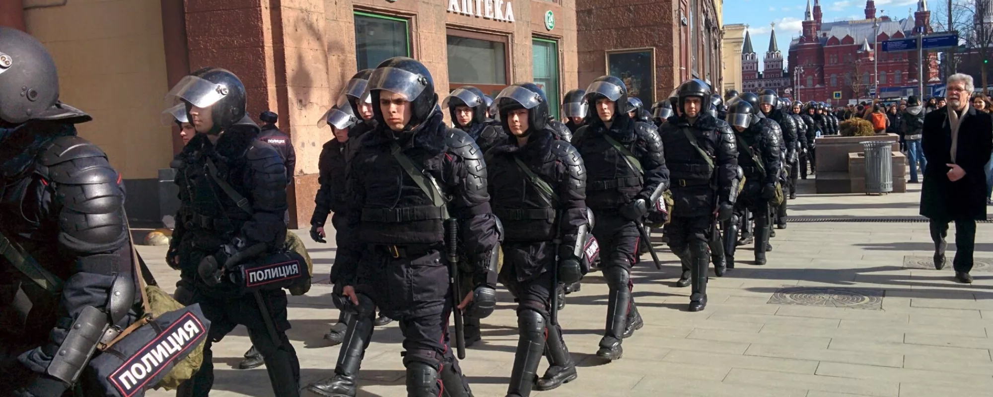 Задержания на «АнтиДимоне» в Москве
