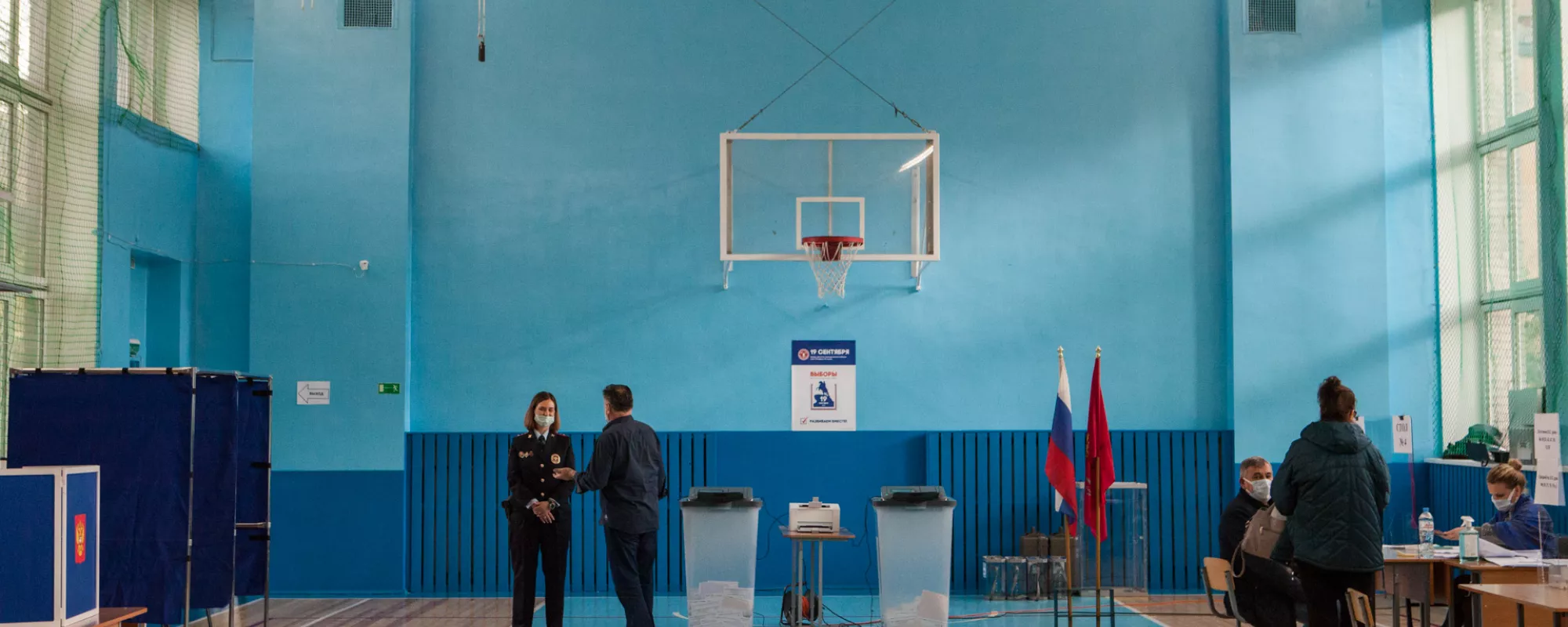 Список задержанных на избирательных участках на выборах в Госдуму 2021 года