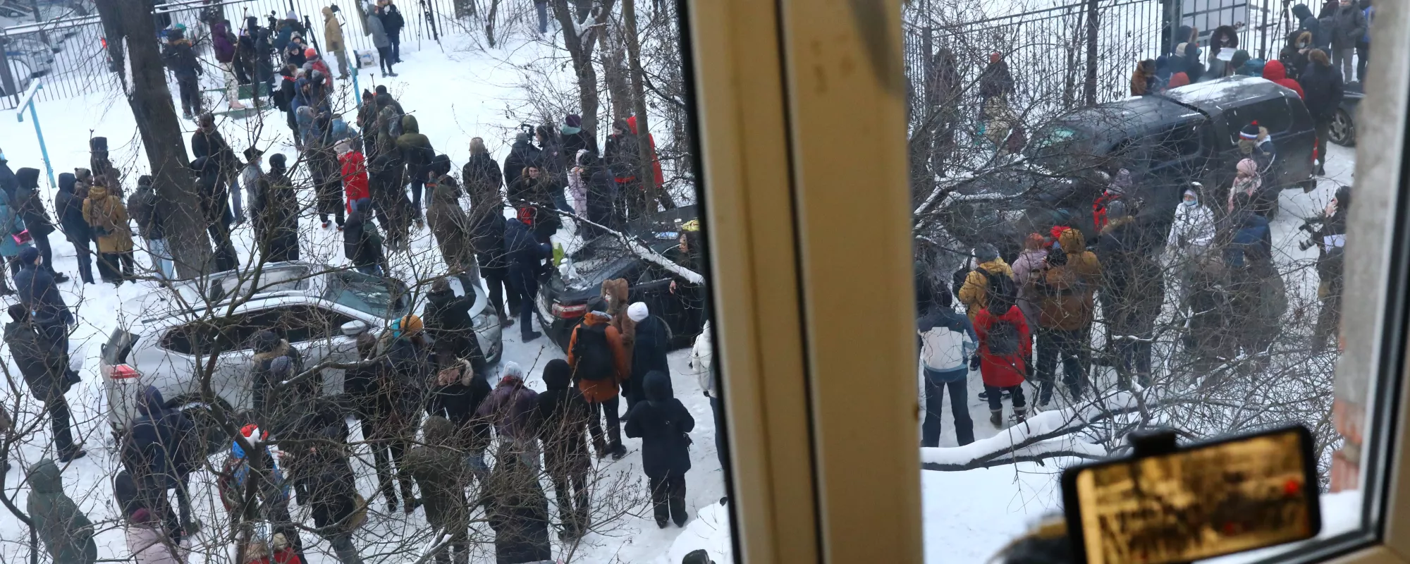 Список задержанных в связи с судом по мере пресечения Алексея Навального