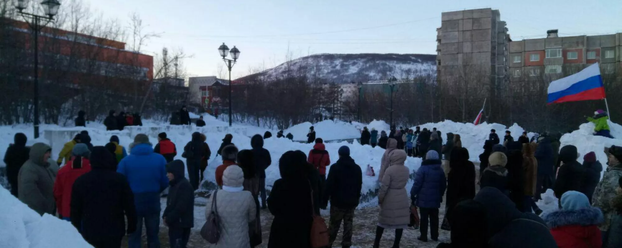 В Магадане задержали организатора митинга за отставку мэра
