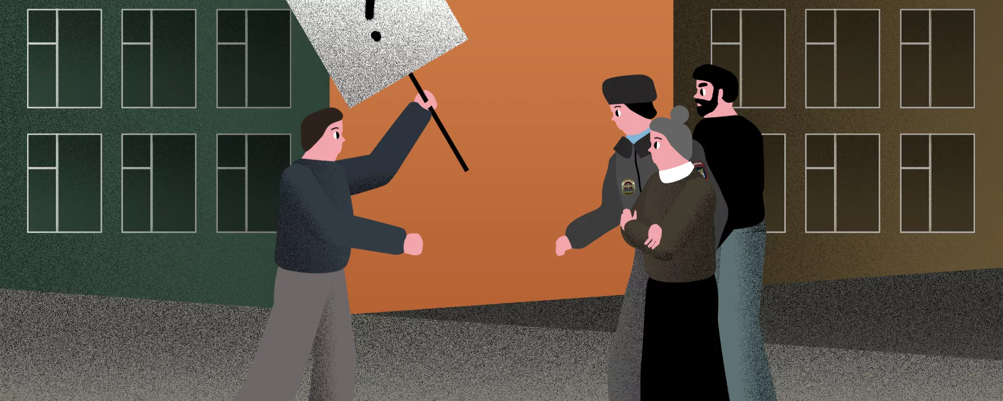 «На вас поступила жалоба»: как полиция срывает одиночные пикеты в Петербурге
