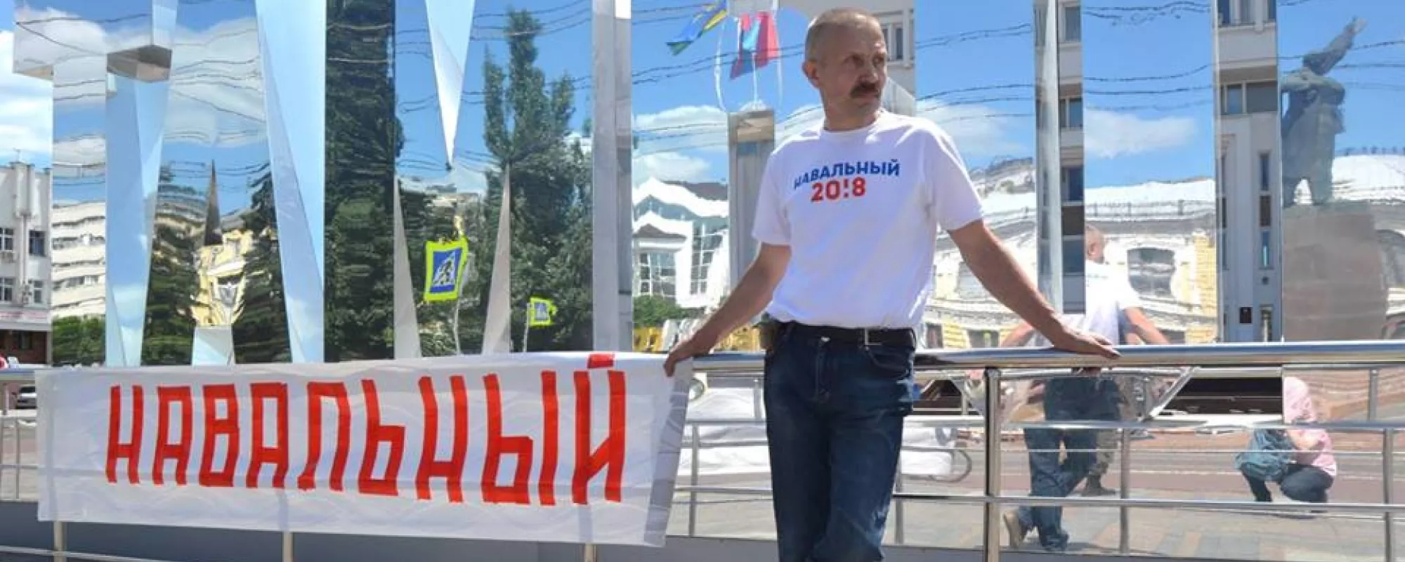 В Тамбове активиста задержали на выходе из спецприемника, где он отбывал арест