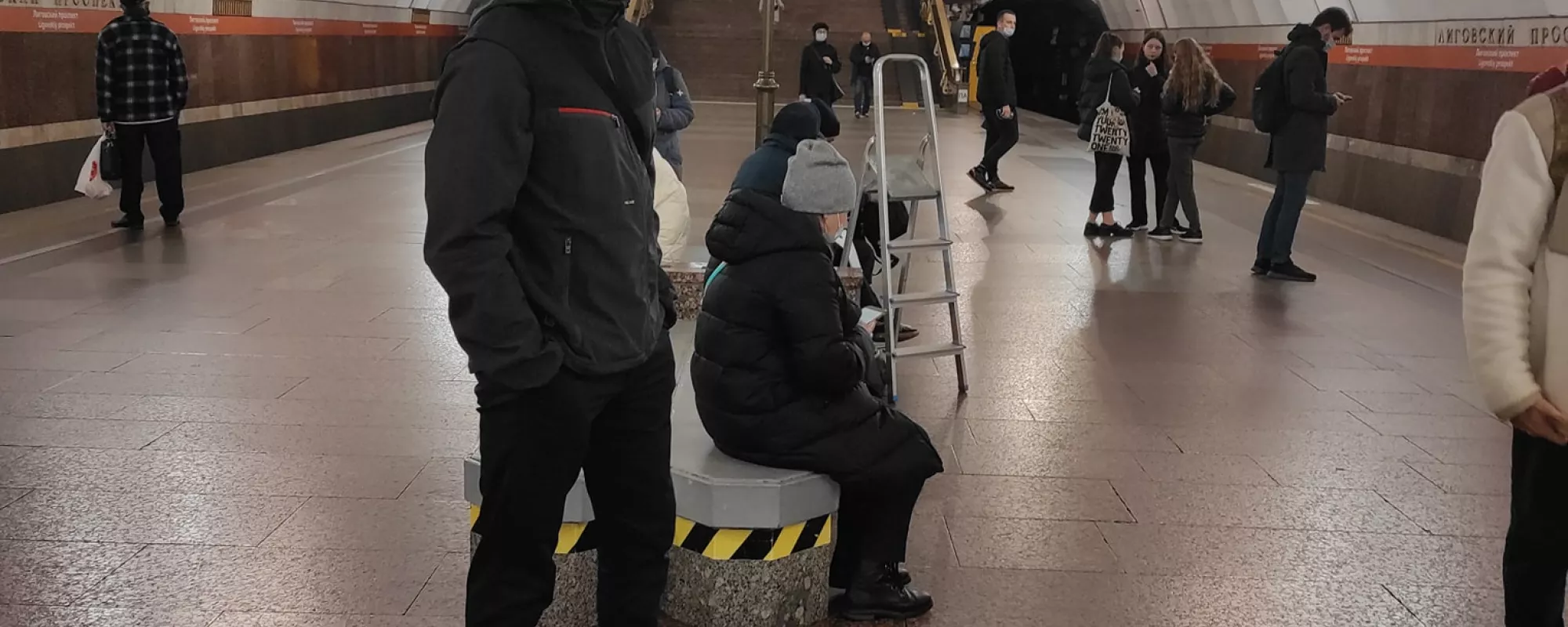 В Петербурге правозащитник Динар Идрисов заметил слежку за собой
