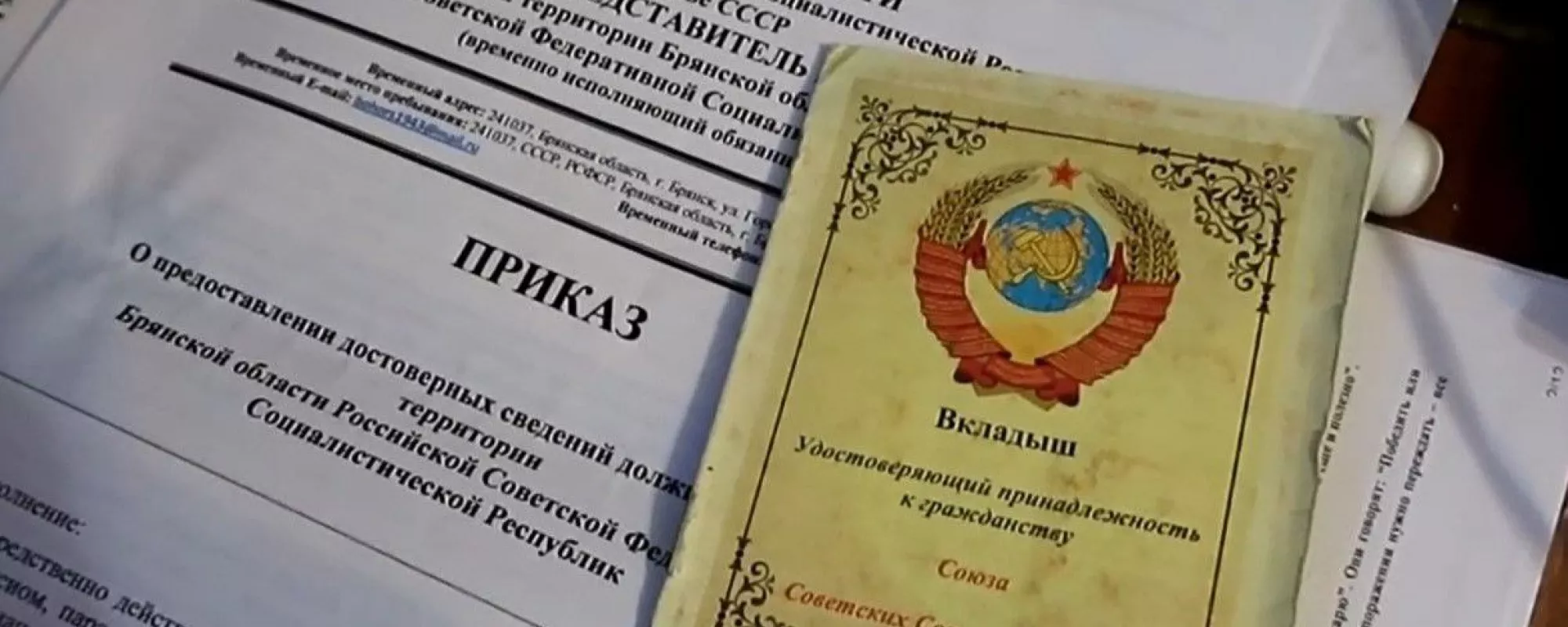 Пятерых жителей Брянской области осудили на реальные сроки за участие в движении «СССР»