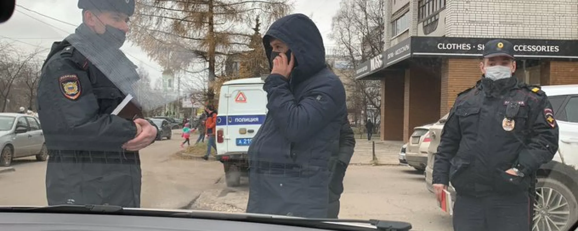 В Вологде полицейские задержали участников профсоюза «Альянс врачей»