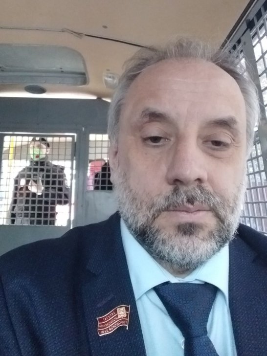 Задержание Олега Шереметьева 9 мая 2020 года / Фото: Олег Шереметьев