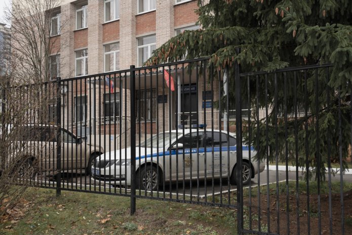 The 36th Police Precinct of Saint-Petersburg / Photo: Ksenia Maksimova for OVD-Info