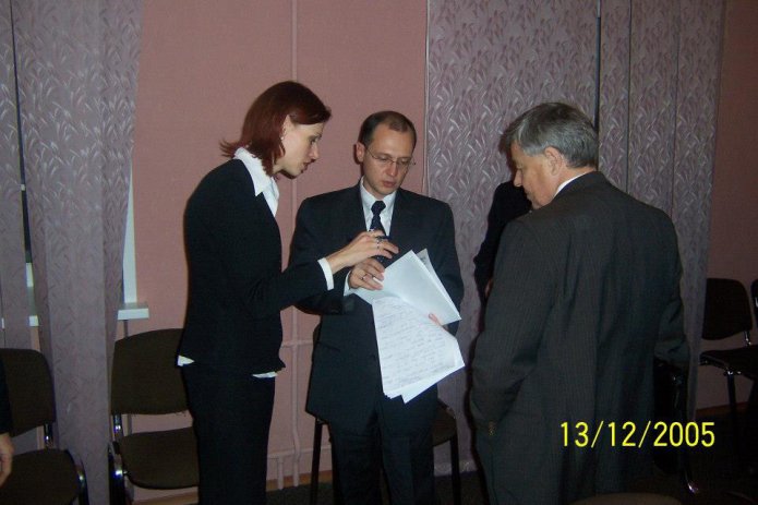 <em>Nadezhda Kutepova and Sergei Kirienko / Photo courtesy of Nadezhda Kutepova</em>