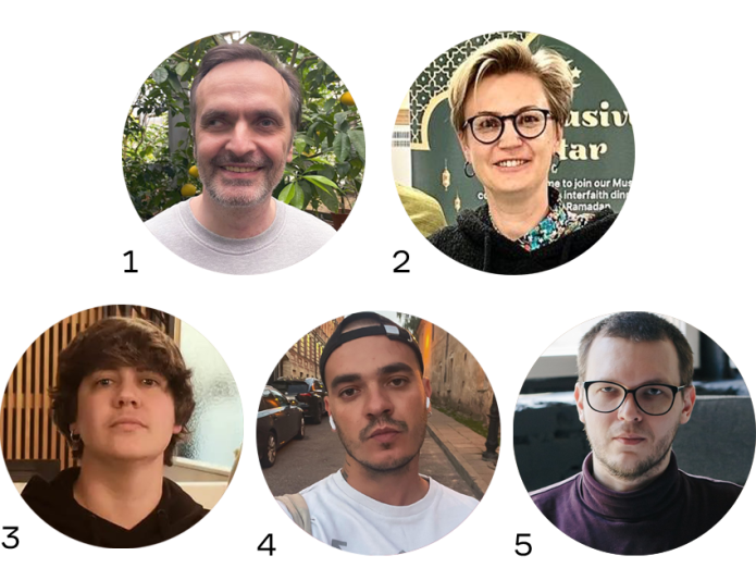 Founders of the «International LGBT movement»: Igor Kochetkov, Olga Baranova, Evelina Chaika, Renat Davletgildyaev, Yaroslav Rasputin / Photos: social media