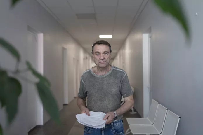 Igor Baryshnikov in the hospital in Kaliningrad / Photo: OVD-Info