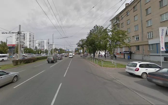 Челябинск, проспект Ленина, дом 73 / Фото: скриншот с Google maps