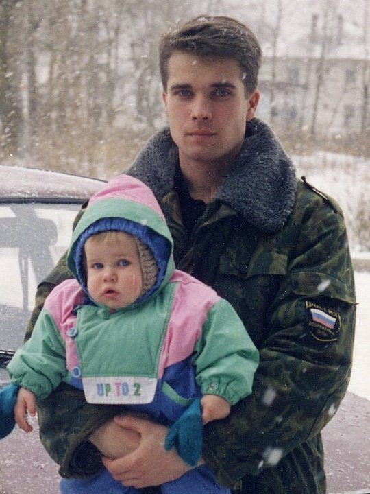 Константин Маркин с сыном / Фото из архива Маркина