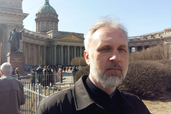 Дмитрий Курмояров в Санкт-Петербурге, 2018 год / Фото со страницы Курмоярова в фейсбуке