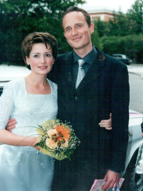 Dennis Christensen with his wife Irina / Photo from Christensen’s personal archive