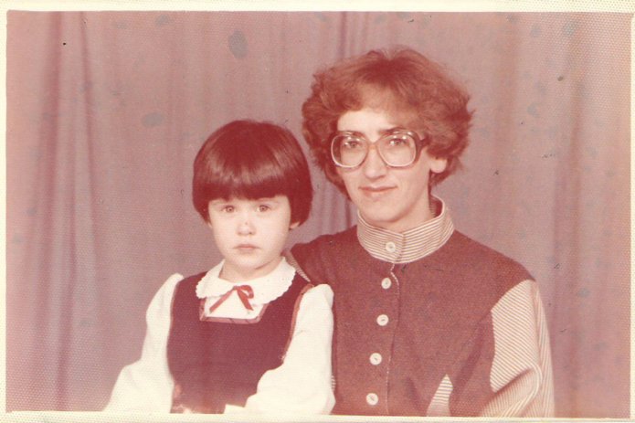 Елена Холина (справа), конец 1980-х / Снимок из архива Холиной
