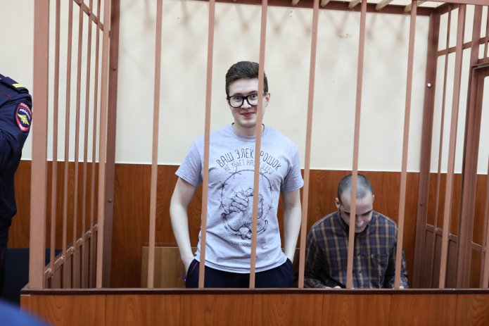 Виктор Филинков на заседании, 4 июня 2019 года / Фото: Давид Френкель