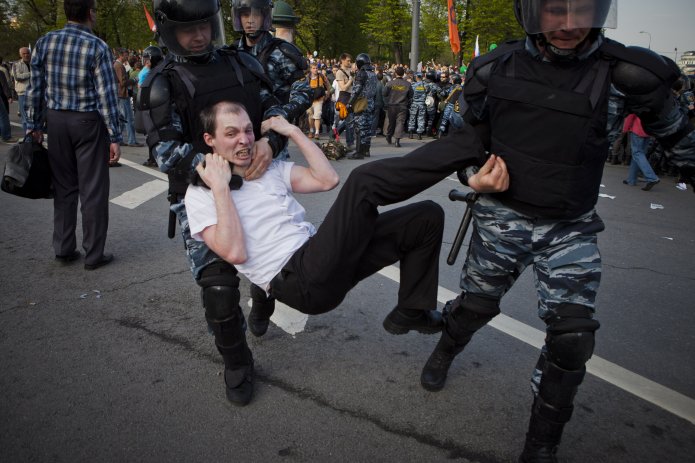 «Марш миллионов». Болотная площадь, 6 мая 2012 года / Фото: Евгений Фельдман