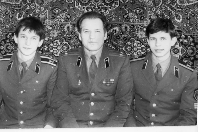 Алексей Лещенко (крайний справа), конец 1980-х / Снимок из архива Лещенко