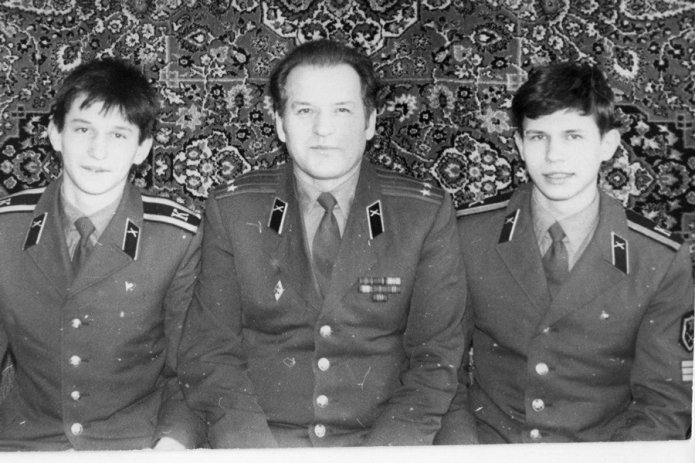 Алексей Лещенко (крайний справа), конец 1980-х / Снимок из архива Лещенко