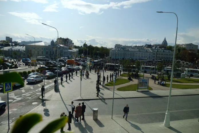 Митинг третьего августа / Фото: Наталья Буданцева, «Культраб»