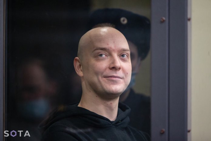 Иван Сафронов в суде, зима 2022 года / Фото: Руслан Терехов, SOTA