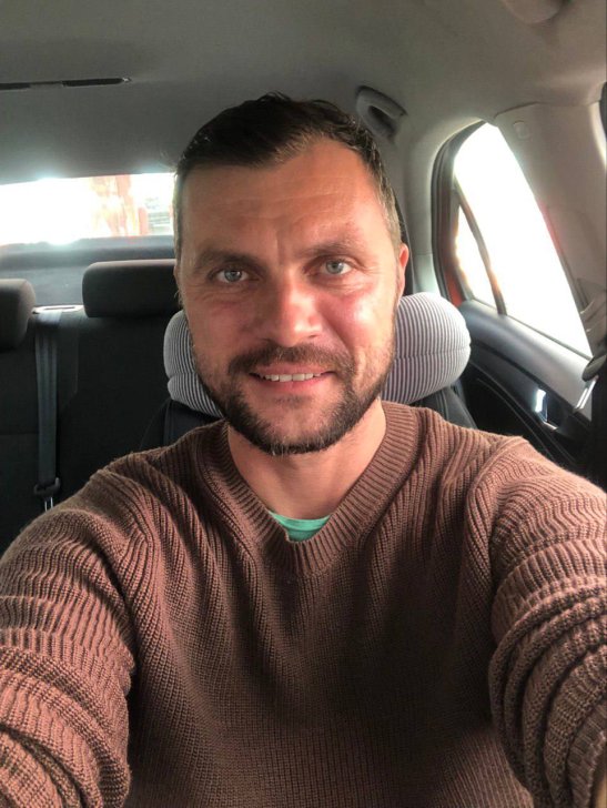 <em>Mumrikov right after being released from the penal centre / Photo: courtesy of Grigory Mumrikov</em>