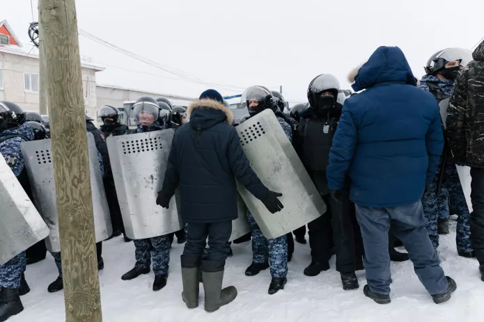 Протест «черного люда»: репортаж о противостоянии в башкирском Баймаке | ОВД-Инфо