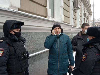Давление на журналистов перед протестами 31 января