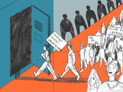      Detentions at public protests, 2012-2024
    