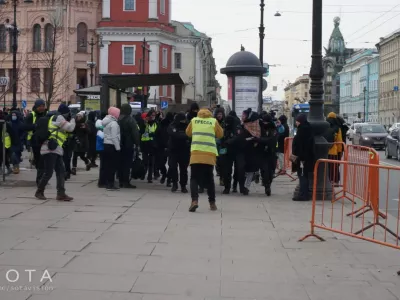  Списки задержанных в связи с акциями против войны с Украиной 8 марта 2022 года 