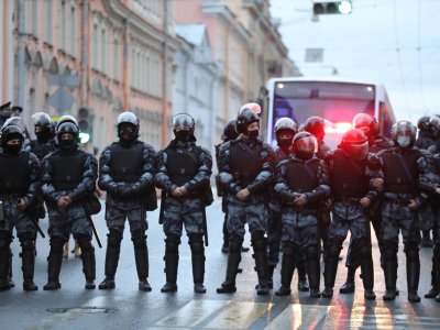      Suppression of the April 21 protests
    
