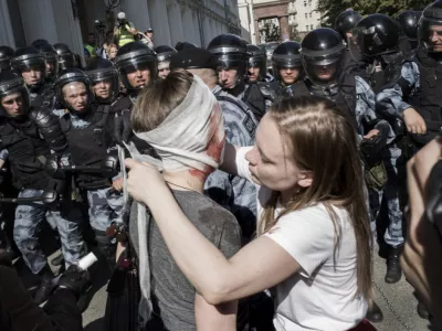  Митинг у мэрии Москвы 27 июля 2019 года и его последствия. Онлайн 