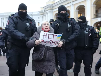  Списки задержанных в связи с акцией против войны с Украиной 24 февраля 2022 года 