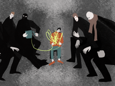      “No other language but the language of pain.” A monologue of a man, who was tortured because of his anarchist brother
    