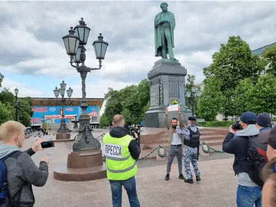      Списки задержанных в связи с акцией в поддержку Алексея Навального 4 июня 2023 года
    