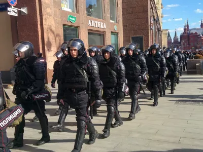  Задержания на «АнтиДимоне» в Москве 