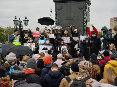  Акции против фальсификаций на выборах 25 сентября 2021 года. Онлайн задержаний 