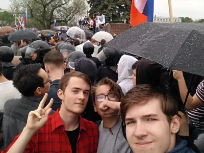      Как это было: рассказы задержанных на День России, часть 1
    