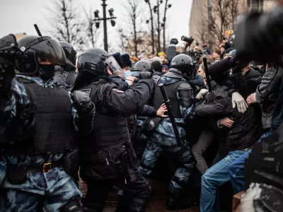  Protesters accused of violence against representatives of the state 