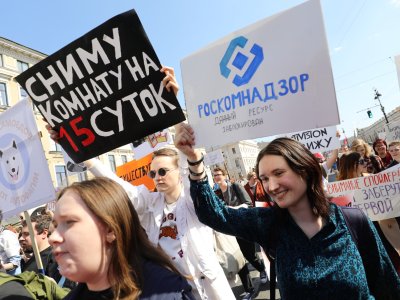 Суды над задержанными на первомайских демонстрациях