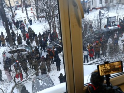 Список задержанных в связи с судом по мере пресечения Алексея Навального